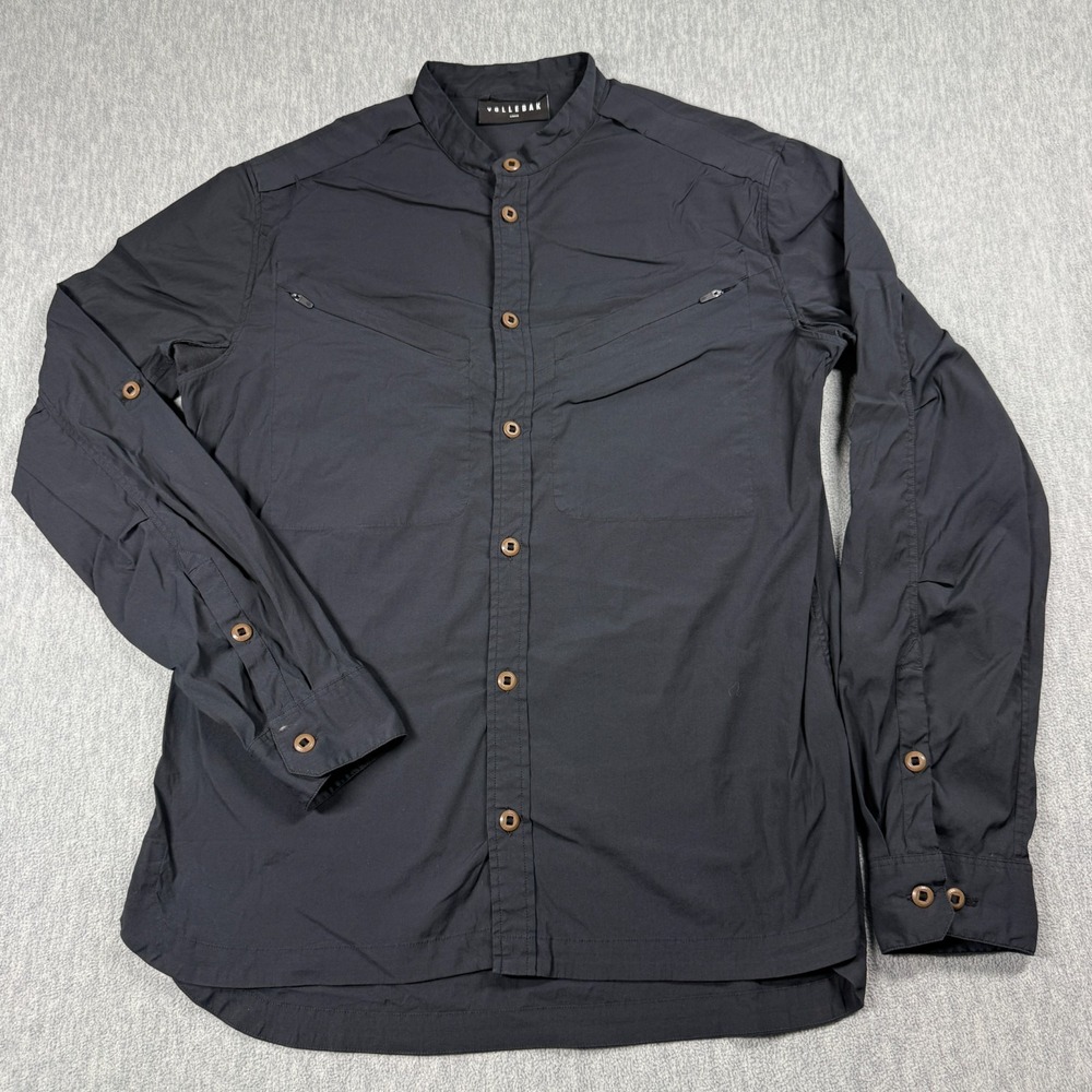 Vollebak Equator Range Shirt Button Up Men Large Black